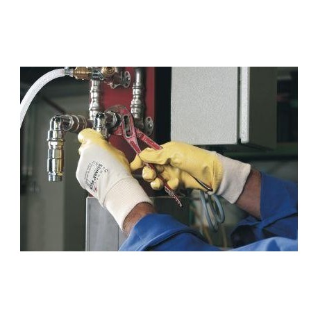 Gants Sahara plus 101250 mm Taille 9 jaune (Par 10)