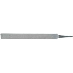 Lime plate d'atelier, Long. : 100 mm, Taille 2, Coupe transversale 12,0 x 2,5 mm