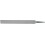 Lime plate d'atelier, Long. : 300 mm, Taille 1, Coupe transversale 30,0 x 6,5 mm
