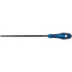 Lime d'atelier, manche ronde, Long. : 250 mm, Taille 2, Coupe transversale 9,5 mm