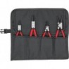Jeu de pinces pour circlips 4 outils KNIPEX