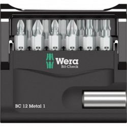 Jeu d'embouts Bit-Check 12/1 métal 1