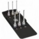 Jeu d'embouts de tournevis 1/2" 6 pièces 6 pans femelleHF long Wera