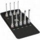 Jeu d'embouts de tournevis 1/2" 9 pièces Tx support pour long Wera