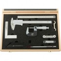 Jeu instruments de mesure 8 pcs. analogique EC