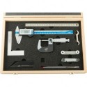 Jeu instruments de mesure 8 pcs. numérique IP67 EC