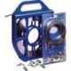 KIT bande cerclage acier 12mm W2B 3m Bande et 6 têtes