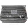 Kit d'urgence fuite susbstance dangereuses 50L PP-
