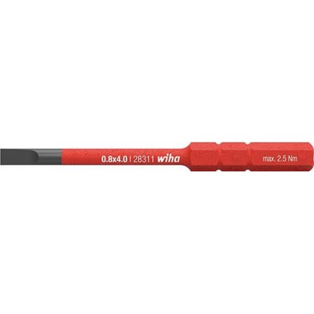 Lame interchangeable Torque VDE 2,5x75 Wiha