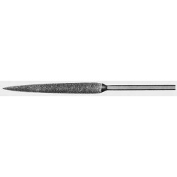 Lime diamantée Habilis (limes manuelles), Long. : 215 mm, Forme Semi-circulaire, Dimension 12,5 x 3,8 mm