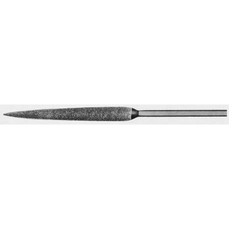 Lime diamantée Habilis (limes manuelles), Long. : 215 mm, Forme Semi-circulaire, Dimension 12,5 x 3,8 mm