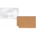 Loupe carte Brun viso POCKET 2,5x cuir ESCHENBACH