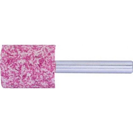 Meule sur tige cylindrique ZY, Type : ZY 0816, Ø x hauteur 8 x 16 mm, Taille de grains 80, Type de grain : ADW, Ø de tige : 3 mm