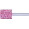 Meule sur tige cylindrique ZY, Type : ZY 2006, Ø x hauteur 20 x 6 mm, Taille de grains 46, Type de grain : ADW, Ø de tige : 6 mm