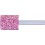 Meule sur tige cylindrique ZY, Type : ZY 3216, Ø x hauteur 32 x 16 mm, Taille de grains 24, Type de grain : ADW, Ø de tige : 6 mm