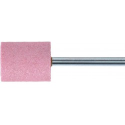 Meule sur tige cylindrique ZY, Type : ZY 2513, Ø x hauteur 25 x 13 mm, Taille de grains 30, Type de grain : AR, Ø de tige : 6 mm