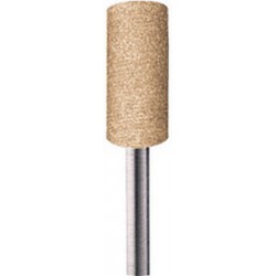 Meule à rectifier sur tige POLIFLEX®, Type : PF ZY 1530, Ø x hauteur 15 x 30 mm, Taille de grains 120, Type de grain : AW, Ø de tige : 6 mm