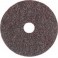 Disque auto-agrippant Ø 115 mm en non-tissé avec centrage, SC-DH, Degré de finesse : grossier, Couleur marron