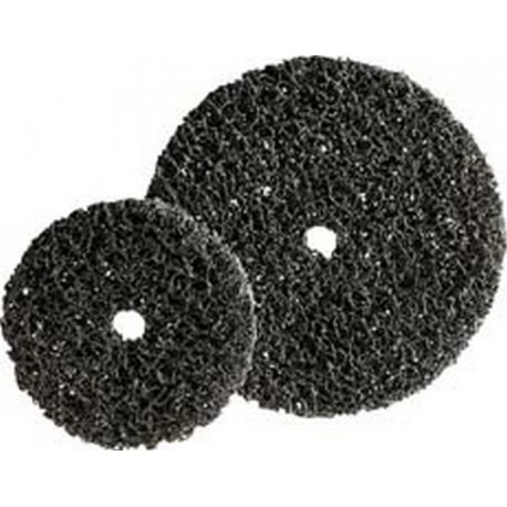 Disque de décapage Ø 150 mm 5350 tr/mn, Degré de finesse : extra-grossier, Couleur noir