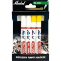 Marquage SL.100 blanc/jaune 4er Set