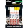 Marquage SL.100 blanc/jaune 4er Set