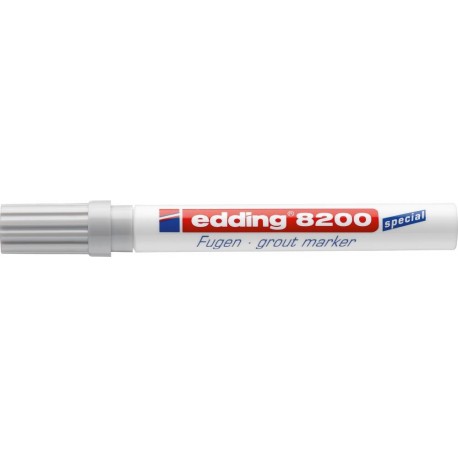 Marqueur 8200 argent gris 2-4mm Edding
