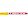 Marqueur permanent Nr.3000 jaune Edding