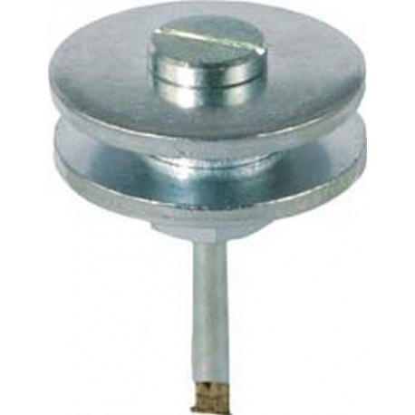 Mandrin de serrage, disques de décapage, Colisage : 1 fois, Ø de tige 6 mm, pour Ø d'alésage 13 mm