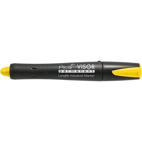 Marqueur permanent VISOR Industrial jaune Pica