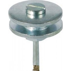 Mandrin de serrage, disques de décapage, Colisage : 2 fois, Ø de tige 8 mm, pour Ø d'alésage 13 mm