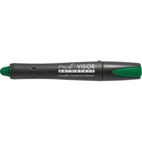 Marqueur permanent VISOR Industrial vert Pica