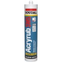 Mastic acrylique Acryrub SWS 300ml SOUDAL (Par 15)