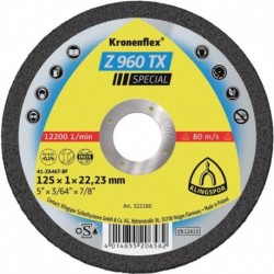 Meule à tronçonner Z960TX125x1,0mm dr. Klingspor