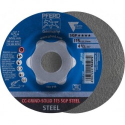 Meule CC-Grind Solid SGP STEEL 125mm PFERD