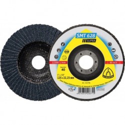 Meule éventail SMT628 125mm K 40 droitKlingspor
