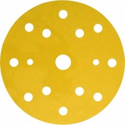 Meule autoagrippante Hookit 15 trous 150mm P150 3M 1 PCS