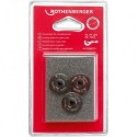 Molette de rechange pour coupe-tubes en matièresynthétique 2.5/8" 3molettes Rothenberger