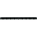 Moulure murale pour bacs de rangement 1m S noir Paketa 2 unités f. PLK/LK 2