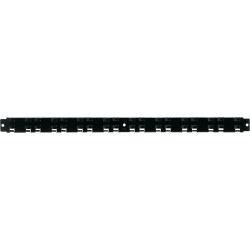Moulure murale pour bacs de rangement 1m S noir Paketa 2 unités f. PLK/LK 3-5