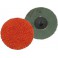 Meule Roloc (TM) Cubitron (TM) 785C, Grain : 100, Ø 76,2 mm, Couleur bleu