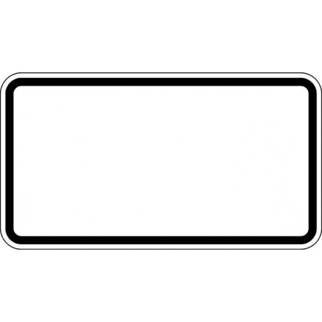 Panneau blanc 231x420mm