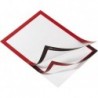 Panneau d'information A4 2 unités rouge