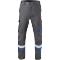 Pantalon de travail 80340 Taille 60 gris charbon/bleu