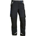 Pantalon de travail Flexolution Taille 50 noir/bleu