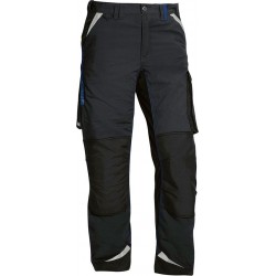 Pantalon de travail Flexolution Taille 58 noir/bleu