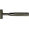 Outil à dresser les meules diamantées, Long. totale : 125 mm, pour Ø de meules jusqu'à 150 mm, Surface de dressage 40 x 10 mm