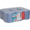 Papier essuie tout 185x38cm bleu 525 feuilles (Par 6)
