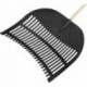 Pelle à feuille 70 x 60 mm PP noir - 28 mm