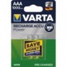 Piles rechargeables VARTA2Micro emball.thermo.