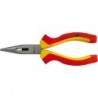 Pince à bec VDE 160mm avec poignée plastique FORTIS